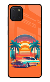 Palm Drive 80s Samsung Note 10 Lite Glass Case